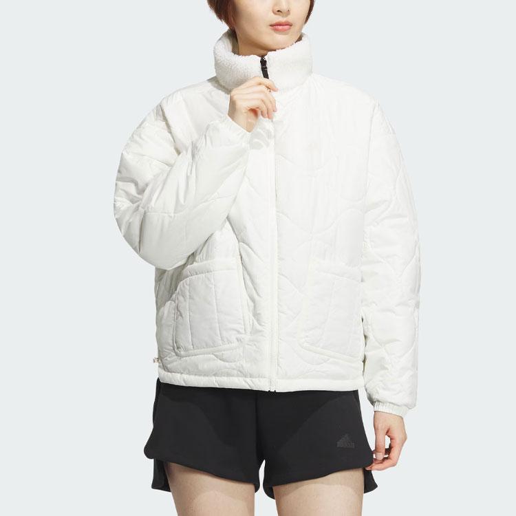 New Adidas FW23 Jackets Coats Women's Jade White IX5957