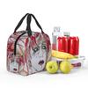 Malice Mizer Visual Kei Japanese Rock Band Gothic Insulated Lunch Bag Cooler Thermal Food Box Tote Lunch Boxes Container