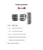 Land Rover Freelander Non-Slip Throttle, Brake, and Rest Area Pedals - Decorative Accessories