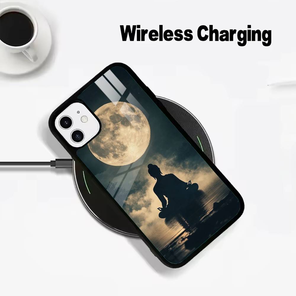 Shakyamuni Buddha Phone Case For IPhone17 16 15 14 13 12 11 Pro Max 16/15/14Plus Wireless Charger Cover Funda