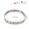 Men Titanium Steel Chain Magnets Magnetic Health Care Bracelet Jewelry Gift