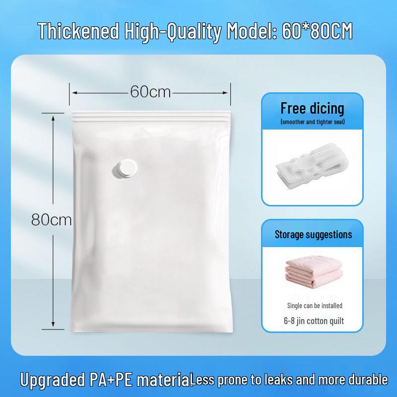 Thick Vacuum Storage Compression Bag for Clothes, Quilts, and Household Items