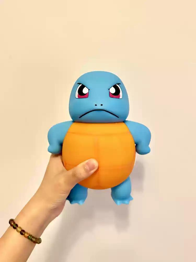 Cartone Animato Pokemon 22cm Cubone Bulbasaur Squirtle Figure Modello Statua Giocattoli alla Moda Decorazione Scrivania Ornamento Auto Collezionabile Regalo