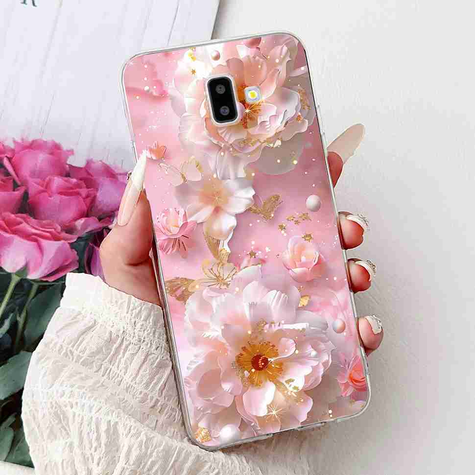 For Samsung Galaxy J6 Plus Case J610F J610G Popular Painted Phone Cover Soft Silicone Cases For Samsung J6 Plus GalaxyJ6+ Coque