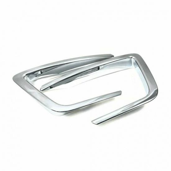 For Ford Expedition 2018- Chrome Front Fog Light Lamp Cover Trim New