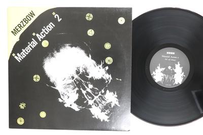 LP-Schallplatte MERZBOW Material Action 2 Nam CHAOS00001 CHAOS 1983 Japan Japanischer PopRock Gebraucht