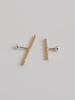 Mahogani Gold Bamboo Piercing