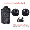 Gilet Raffreddante Intelligente da Esterno da Uomo - Abbigliamento Estivo Condizionato.