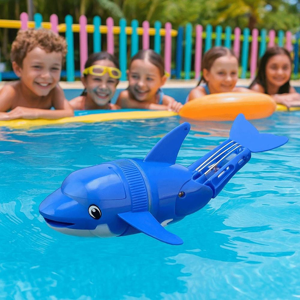 Electric Powered Electric Fish Toy Rolling Motion Bath Toy Electric Swinging Fish  Kids Birthday