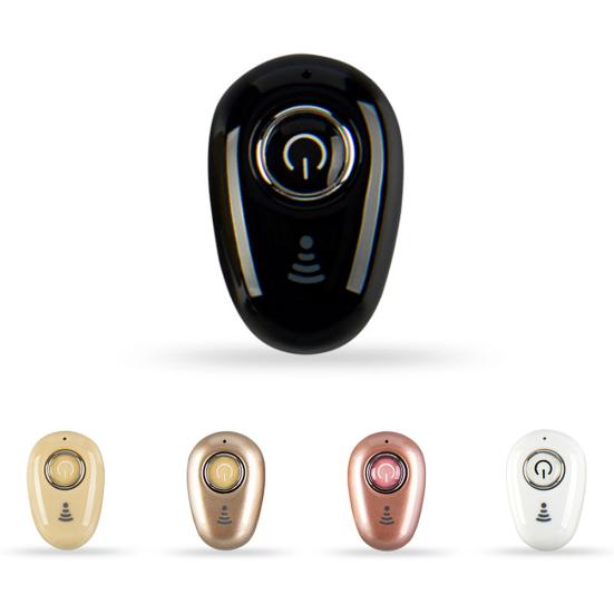 S650 1Pc Mini In-Ear Wireless Bluetooth-compatible Stereo Earphone Button Control Headset