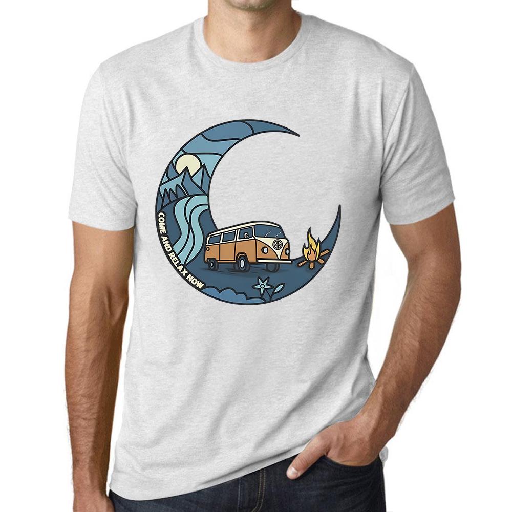 Camiseta de hombre 100 % algodón, de verano, de manga corta, estampada, con gráficos