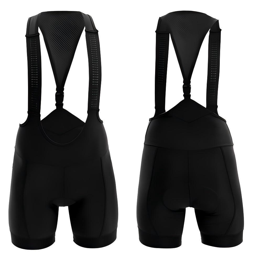 

Unisex Quick-Dry Cycling Pants with Red Silicone Seat Pad and Buckles for Road & Mountain Biking XL чорний