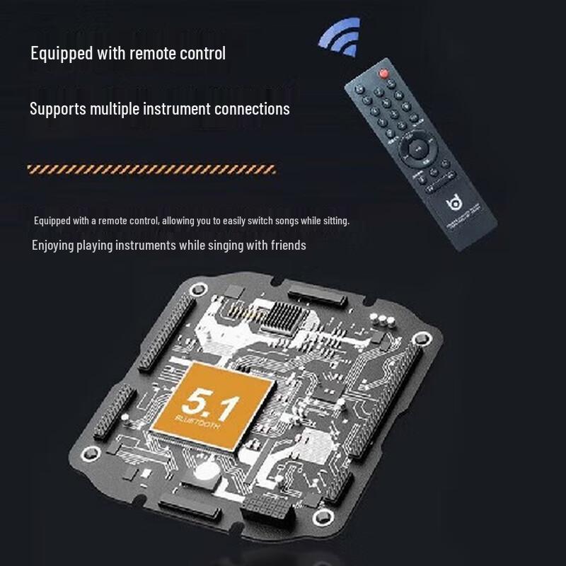 Beide Portable High-Power Bluetooth Karaoke Speaker CN Plug (adapter Included)