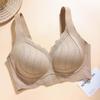 Nahtloser Übergrößen-BH ohne Bügel mit Anti-Hänge-Effekt für Damen