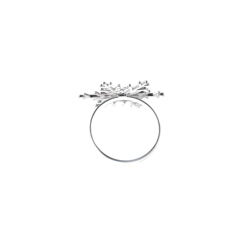 Xmas,Party,Wedding Silvery Napkin Holders Napkin Ring Christmas Supplies Napkin Buckle Table Decor