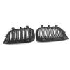 2Pcs Front Bumper Grille 51137077129 51137077130 Bright Black for BMW E81 E87 1-Series 2004-2007 Car Front Bumper Grille Grill