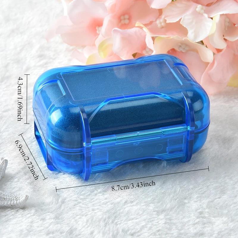1PCS Waterproof Portable Earphone Case Hard Carrying Box Pressure-resistant Earphone Box Multi-functional Jewelry Storage Box
