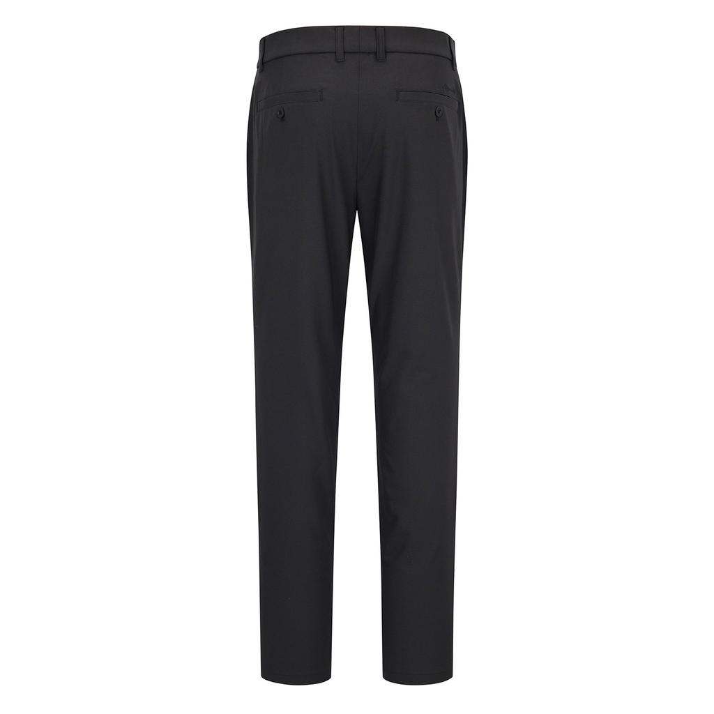 SUPERIOR Men'S Fine Texture Basic Pants Black (Imgesl20139)