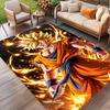 DRAGON BALL Print Rug, Washable Floor Carpet, For Entryway Dorm Laundry Room Office Study, Home Decor Birthday Christmas Gift
