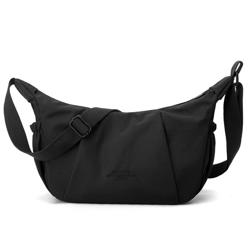 New Women's Messenger Bag Women's Multi-layer Croissant Bag Casual Anti-splashing Shoulder Bag