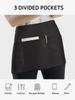 3 Pack Server Aprons With 3 Pockets Waterdrop Resistant Waitress Waiter Waist Apron 11.5-Inch Black