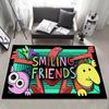 Cartoon Art Anime S-Smiling F-Friends Small Carpet Rug Carpet Home Decor Bedroom Mat Hallway Balcony Entrance Doormat Decoration