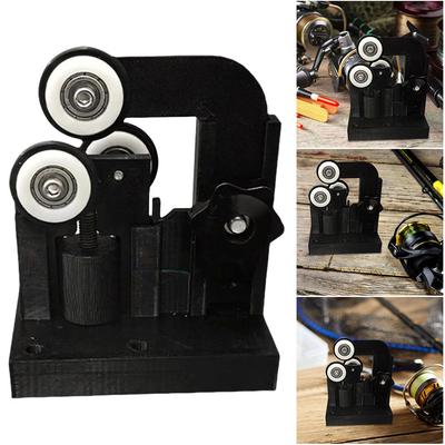 Máquina de Enrolar Vara de Pesca Ponta de Vara de Bote DIY Construção de Vara de Pesca Enrolamento de Fio Fino Resina Epóxi Aplicador Rotativo Ferramenta de Colagem