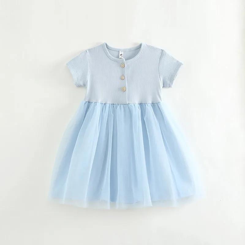 Children's Dress Baby Summer Dress Girl Net Gauze Dress Baby Summer Princess Gauze Dress
