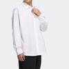 Adidas Originals Shirts Unisex White Lapel Moderate Other HU1230