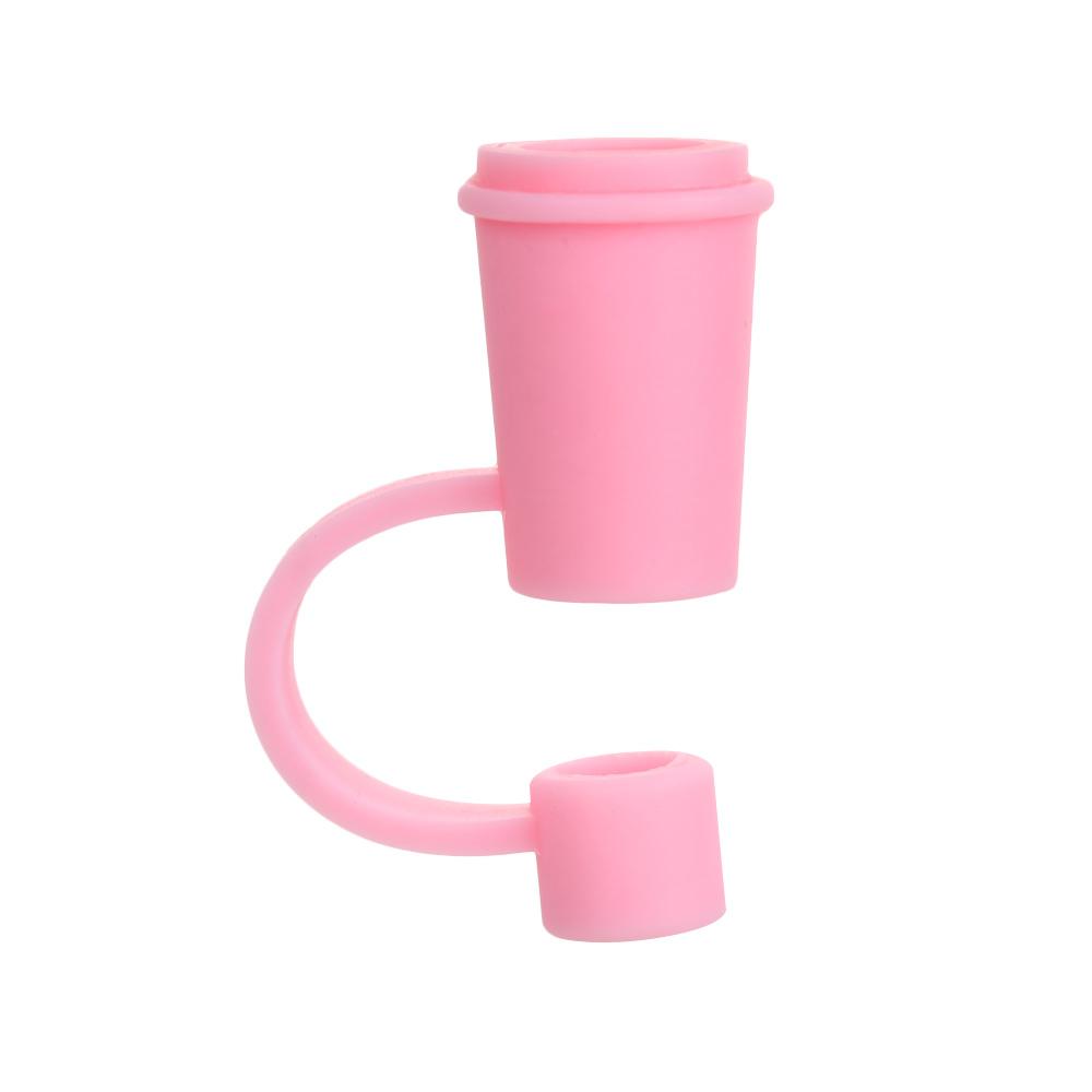 Airtight Straw Tips Cartoon Plugs Cover Cup Accessories Drinking Dust Cap Silicone Straw Plug