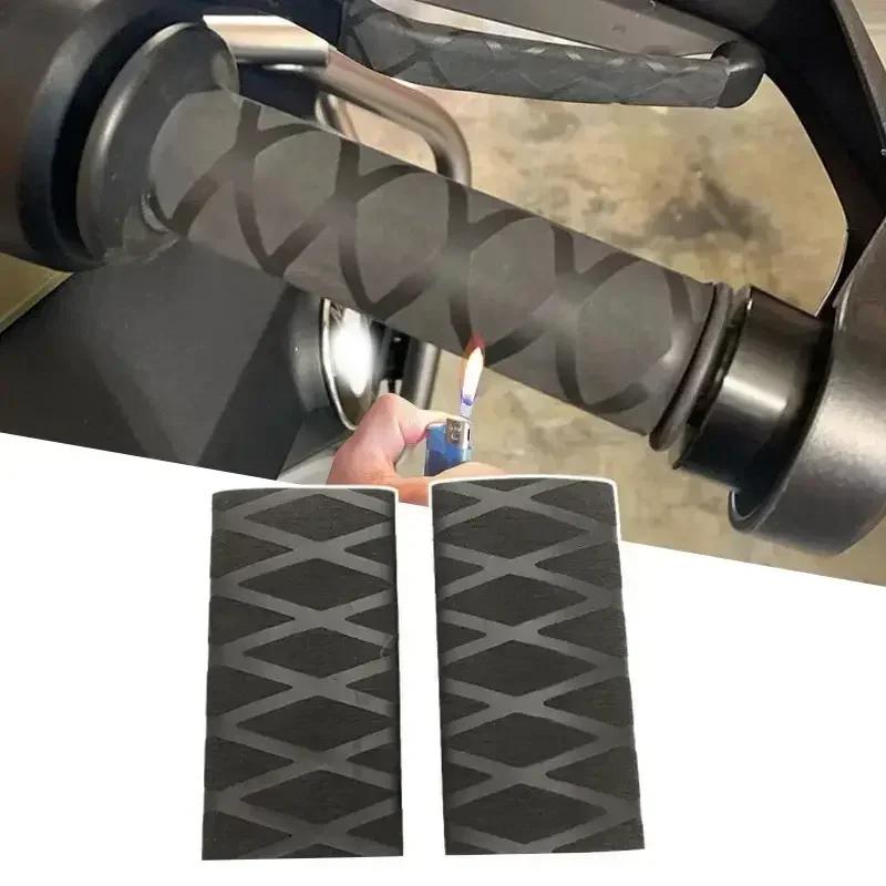 Thermo-Shrink Motorcycle Grip Covers - Non-Slip Rubber Handlebar Grips for BMW R1250GS Adventure/R1200GS LC/F800GS/F850GS