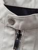 Men's Trendy PU Leather Motorcycle Jacket - Cross-Collar, Korean Style, Casual Spring/Autumn Coat