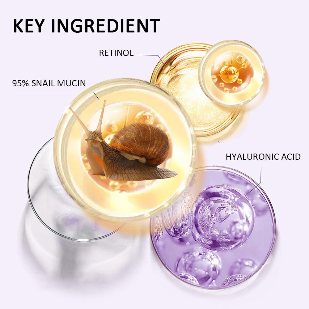 Snails Moisturizing Repaired Cream Mucin Double Protections Stick Moisturizing Paste Cream