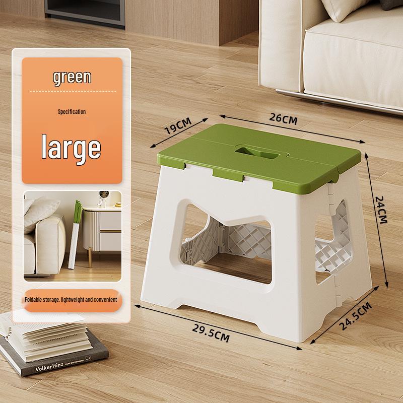 Compact Children's Folding Stool for Shoes & Outdoor Use