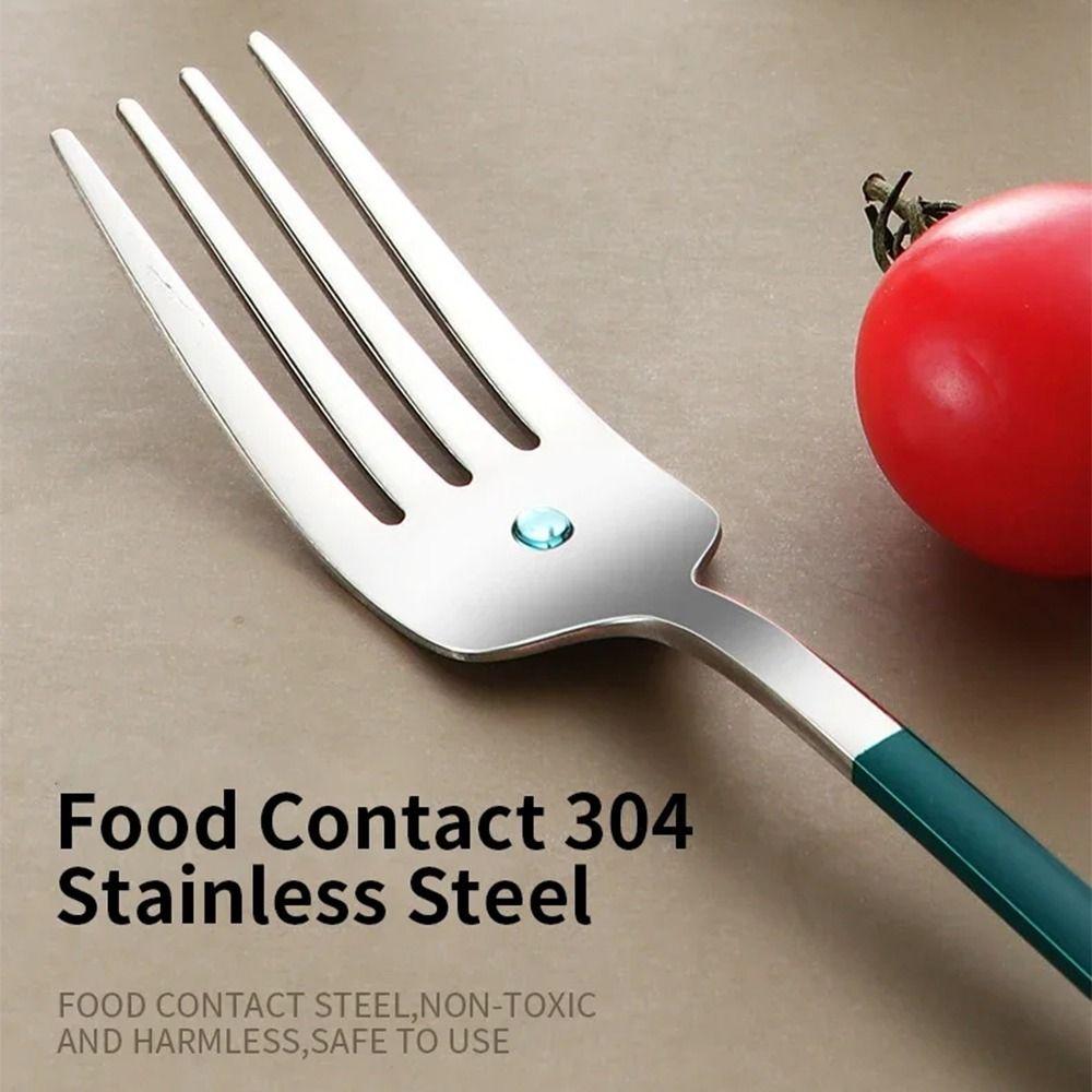 Stainless Steel Forks and Spoon Chopsticks Set 3 In 1 Travel Cutlery Set  Bar Accessories