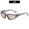 Retro Cat Eye Sunglasses Unisex New Fashion Sporty Driving Style UV400 Protection for Outdoor Activities and Daily