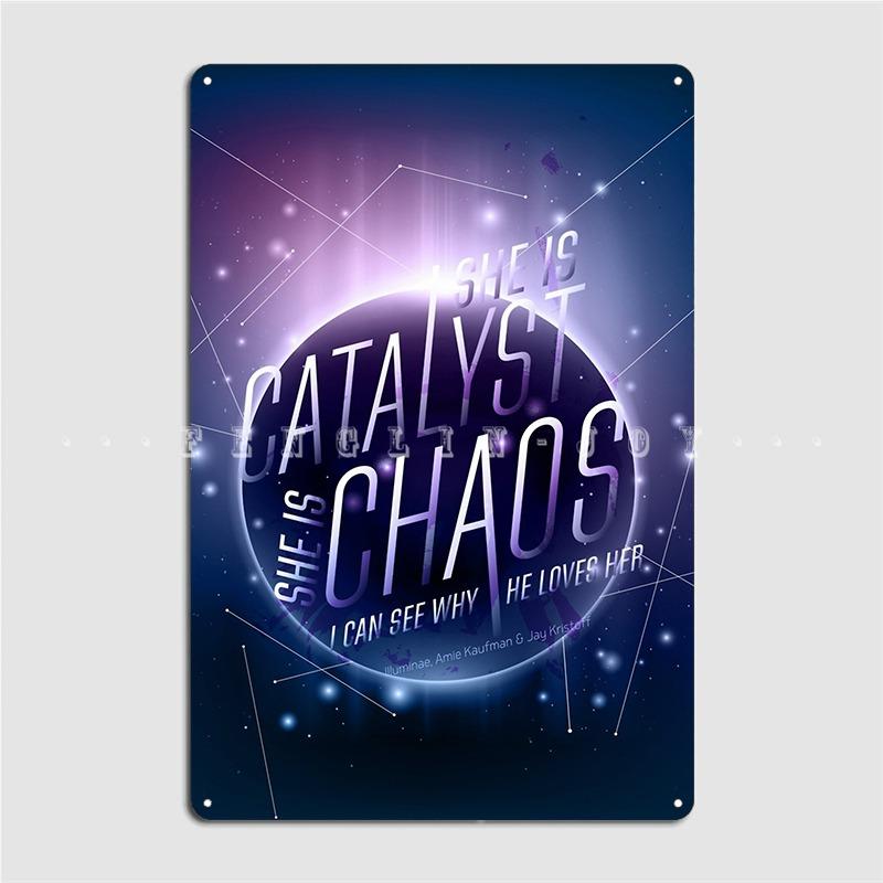 

Catalyst Metal Sign Cave Pub Club Funny Plates Tin Sign Plakats 20x30cm