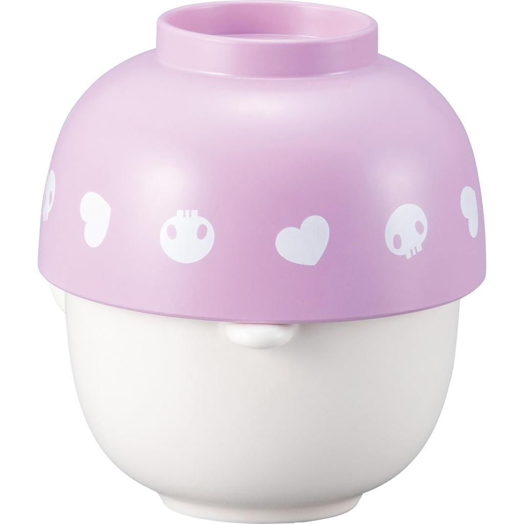 San Art Sanrio Kuromi Soup and Rice Bowl Made In Set, Mini, Gift, Japan, SAN4213-4