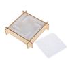 6pcs Mirror Surface Crystal Epoxy Mould DIY Mould Durable Silicone Resin Casting Mould Shaped Design Ash Storage Box Mould