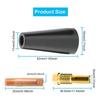 Flux Cores Gasless Nozzle Tips Kit Flux Cores Welder Mig Welder Flux Welder Contact Tips Gasless Nozzle Gas Diffusers