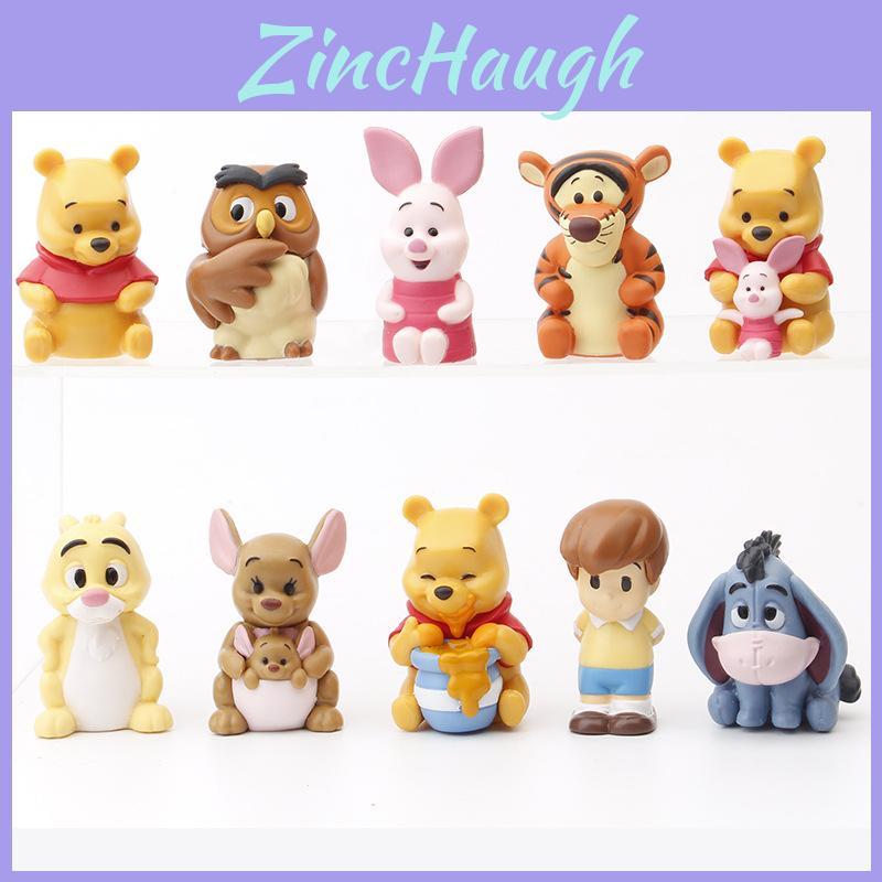 Cute Pvc Mini Figures Of Winnie The Pooh And Friends