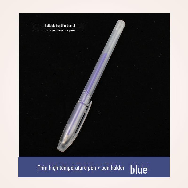 

Высокотемпературный исчезающий маркер для ткани, кожи и т. д.. Термостираемая, устойчивая к выцветанию цветная маркер-маркер с повышенной толщиной. thin синий