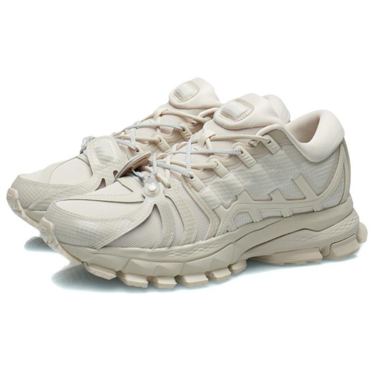 Li Ning Furious Rider ACE 1.5 Klassische Dämpfung Rutschfest Atmungsaktiv Niedrig geschnitten Sportlich Lässig Schuhe Herren Schwanenweiß ARYR009-4