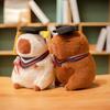 Cute Cute Dr. Capybara Doll Plush Toy Dr. Kapibara Doll Student Graduation Commemorative Gift