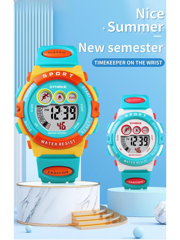 Dětské vodotěsné sportovní hodinky - Unisex studentská edice