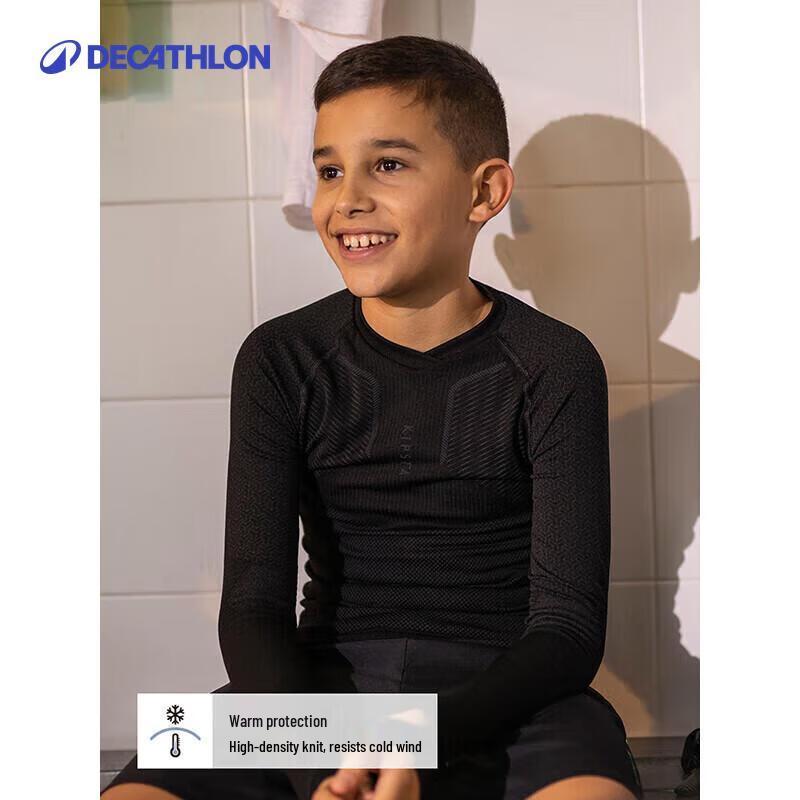 Decathlon Kids' Lightweight Breathable Sports Fitness Top