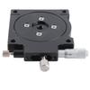 R Axes Sliding   360 degrees  Rotation Aluminum Alloy Manual Linear Positioning Stage for Optical Instrument