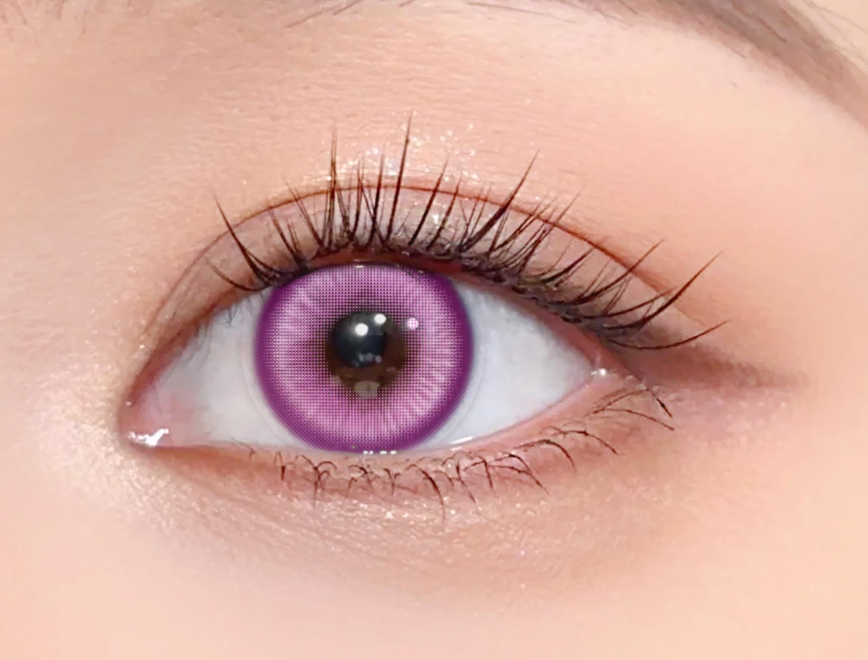 

Цветные контактные линзы для глаз Beauty Pupils 1 пара Аниме Косплей Линзы Красные линзы для вечеринок на Хеллоуин лаванды фиолетового