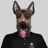 Head Sheepdog Hilarious Costume Mask For Creative Parties And Amusing Events All Round Year