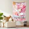 Puella Magi Madoka Magica Hanging Bohemian Tapestry Hanging Tarot Hippie Wall Rugs Dorm Japanese Tapestry Home And Garden Flag